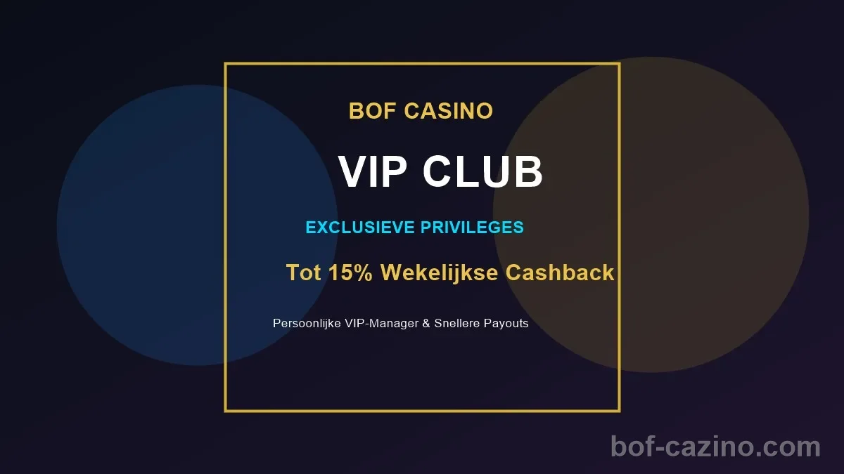 Bof Casino VIP Club Privileges en Cashback Beloningen